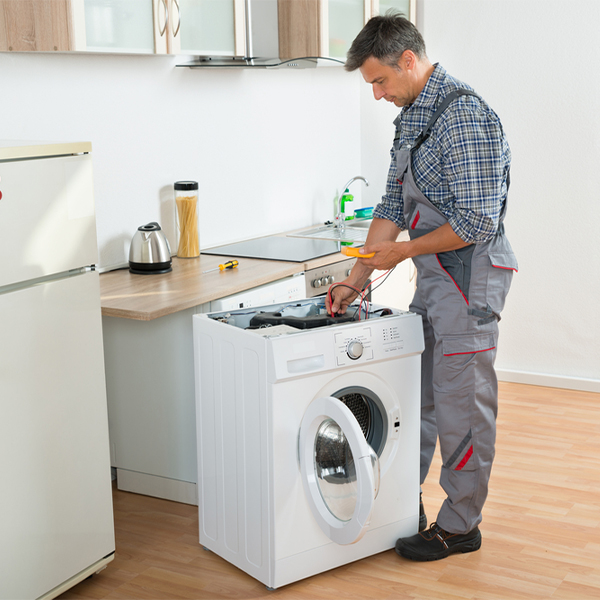 can you walk me through the steps of troubleshooting my washer issue in Brentwood PA